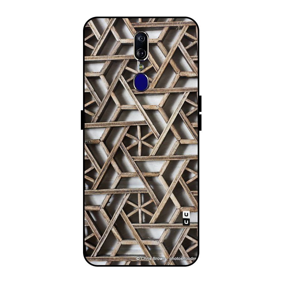 Wheel Design Metal Back Case for Oppo F11