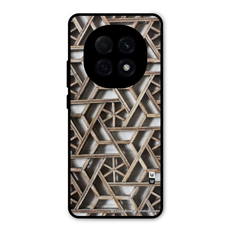 Wheel Design Metal Back Case for Oppo F29 Pro