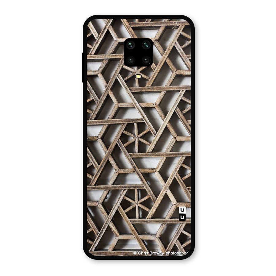 Wheel Design Metal Back Case for Poco M2