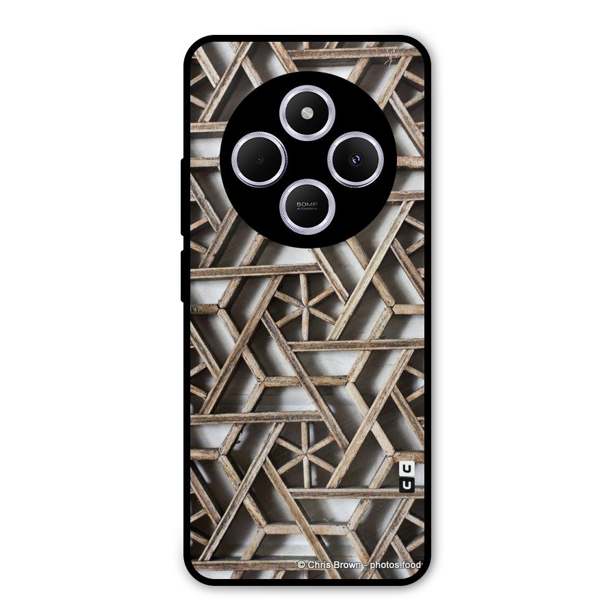 Wheel Design Metal Back Case for Poco M7