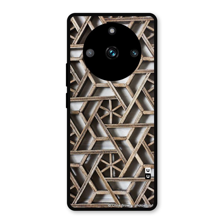 Wheel Design Metal Back Case for Realme 11 Pro Plus
