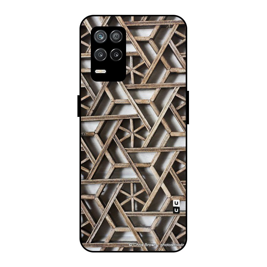 Wheel Design Metal Back Case for Realme 8 5G
