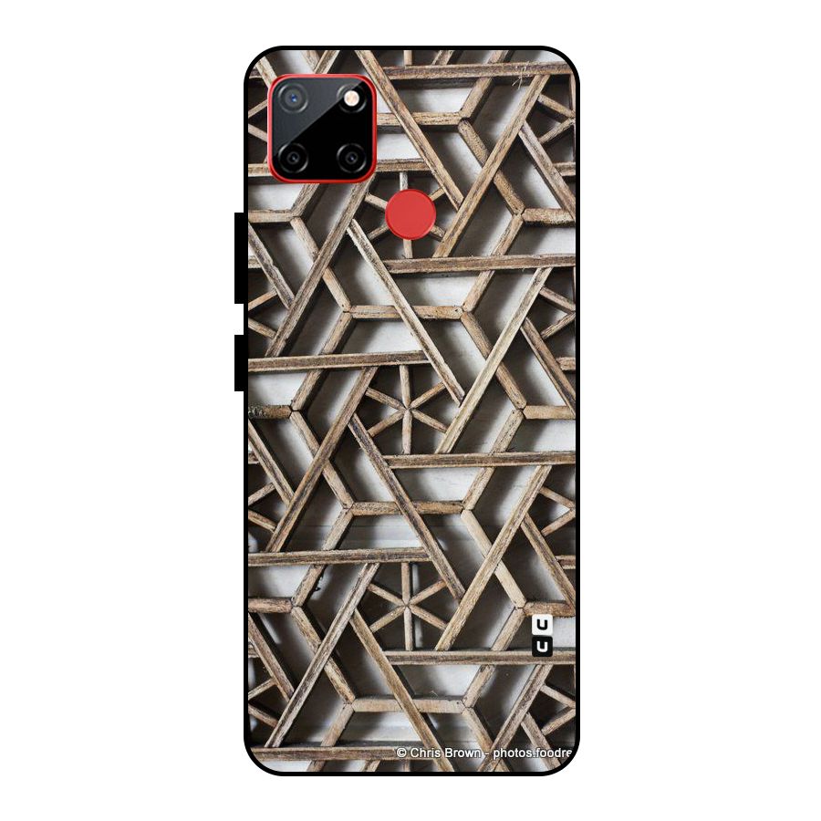Wheel Design Metal Back Case for Realme C12