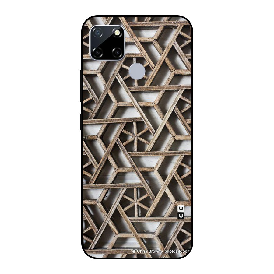 Wheel Design Metal Back Case for Realme Narzo 20