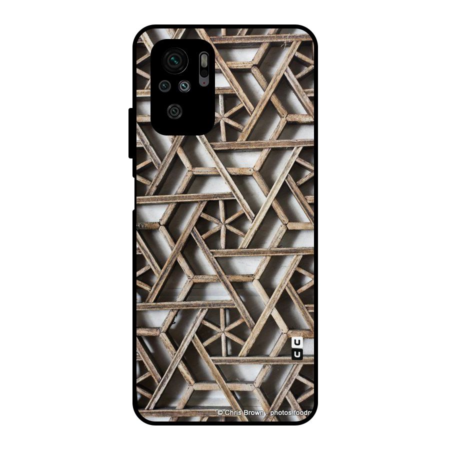 Wheel Design Metal Back Case for Redmi Note 10S