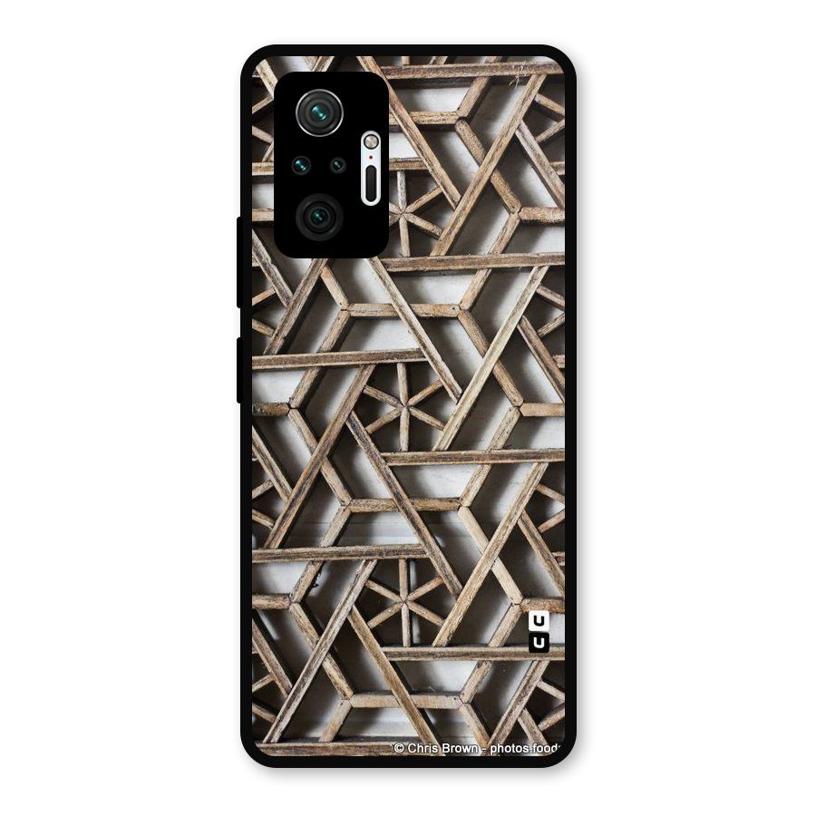Wheel Design Metal Back Case for Redmi Note 10 Pro