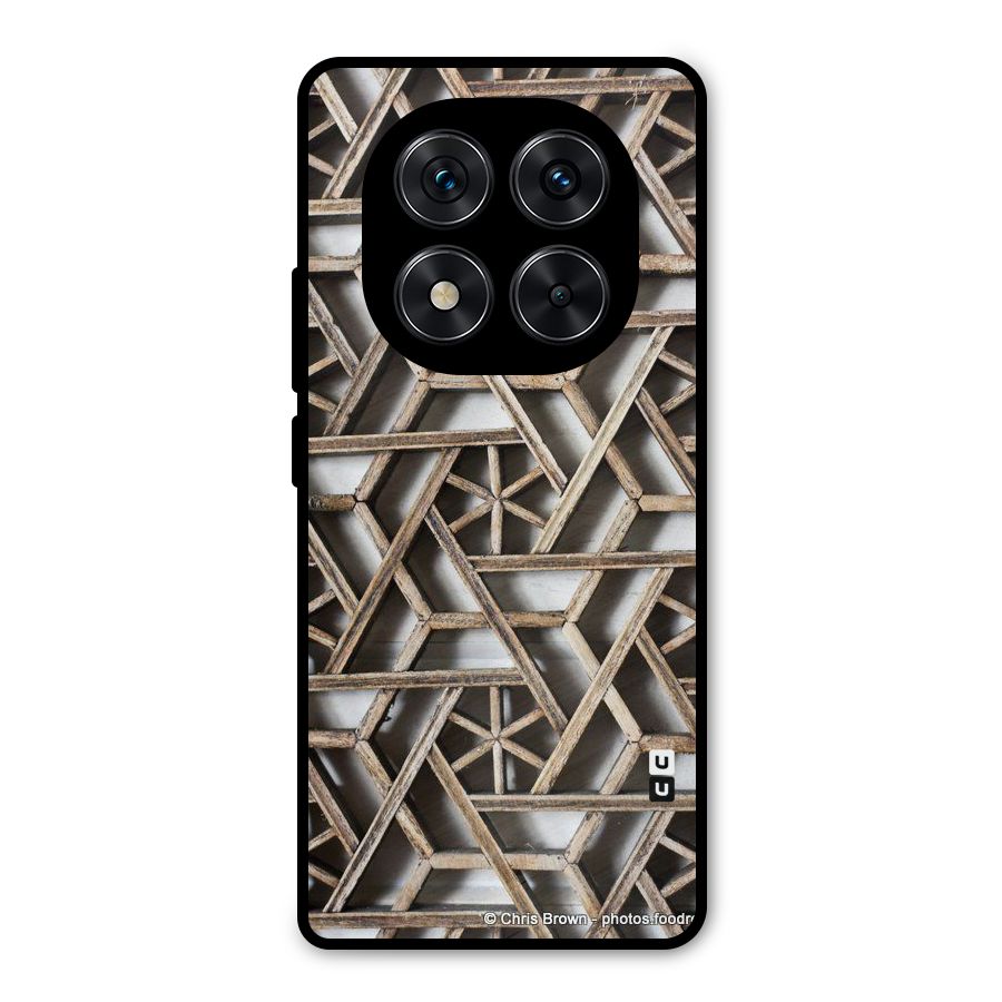 Wheel Design Metal Back Case for Redmi Note 14 Pro 5G