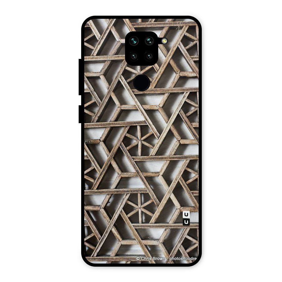 Wheel Design Metal Back Case for Redmi Note 9