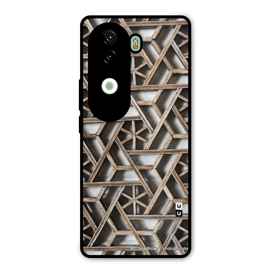 Wheel Design Metal Back Case for Vivo V40e