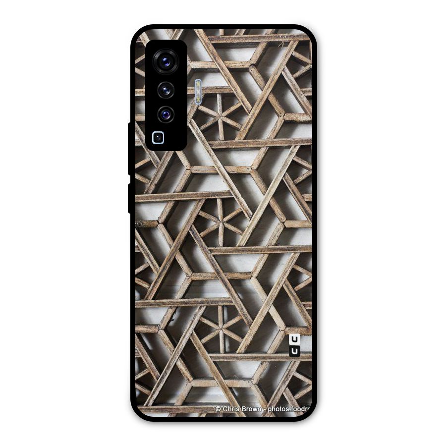 Wheel Design Metal Back Case for Vivo X50