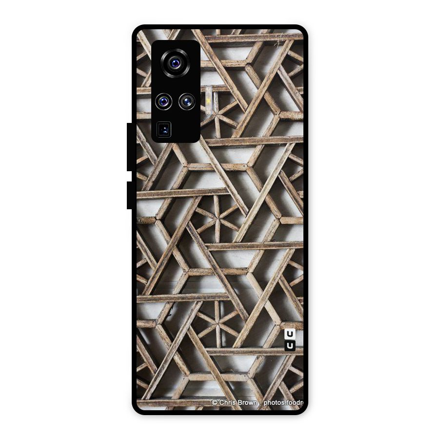 Wheel Design Metal Back Case for Vivo X50 Pro