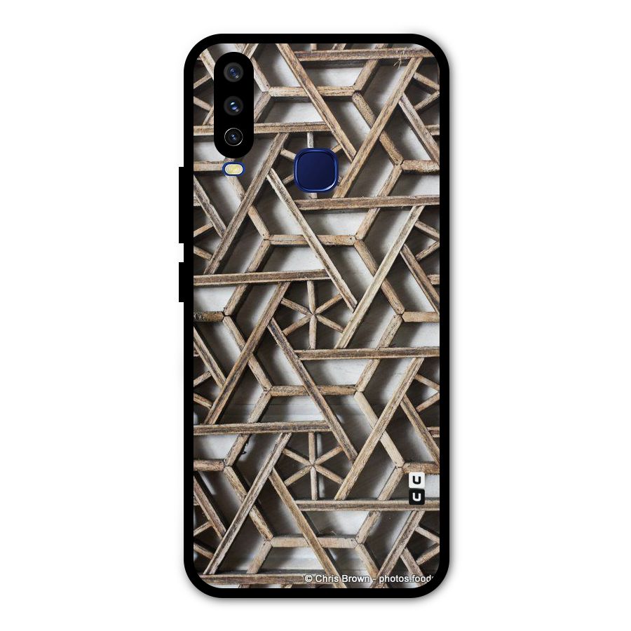 Wheel Design Metal Back Case for Vivo Y15