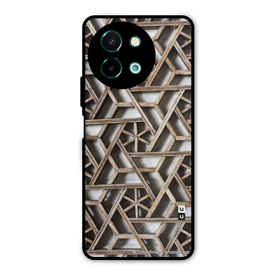 Wheel Design Metal Back Case for Vivo Y58