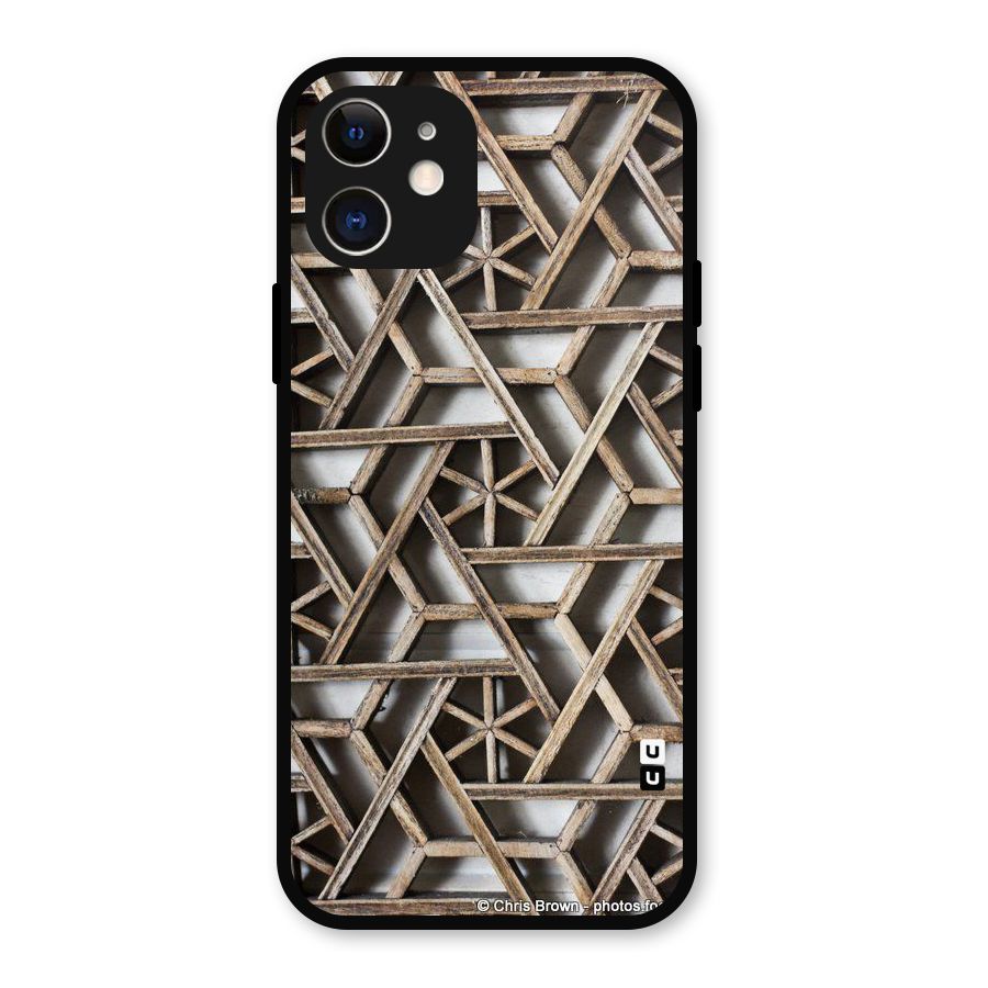 Wheel Design Metal Back Case for iPhone 12