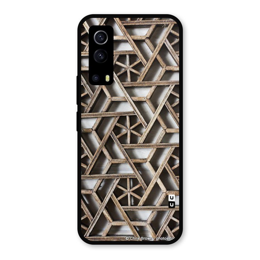 Wheel Design Metal Back Case for iQOO Z3