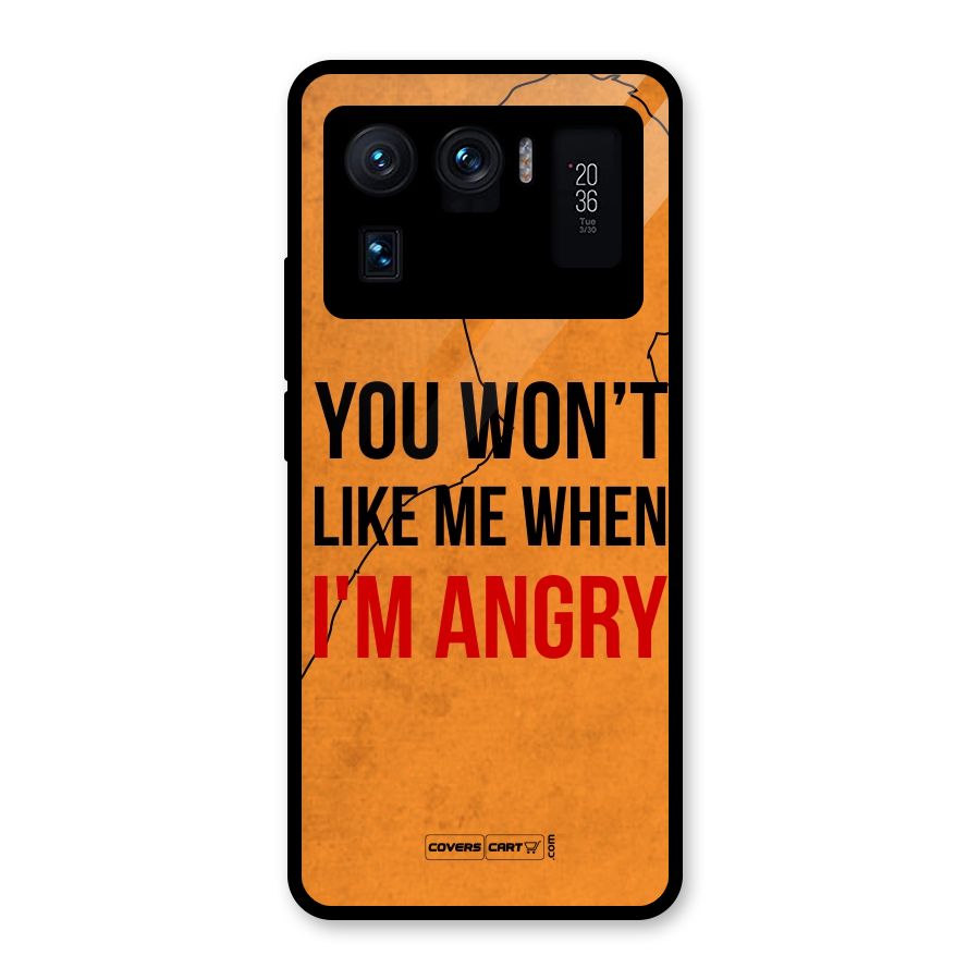 When I M Angry Glass Back Case for Mi 11 Ultra