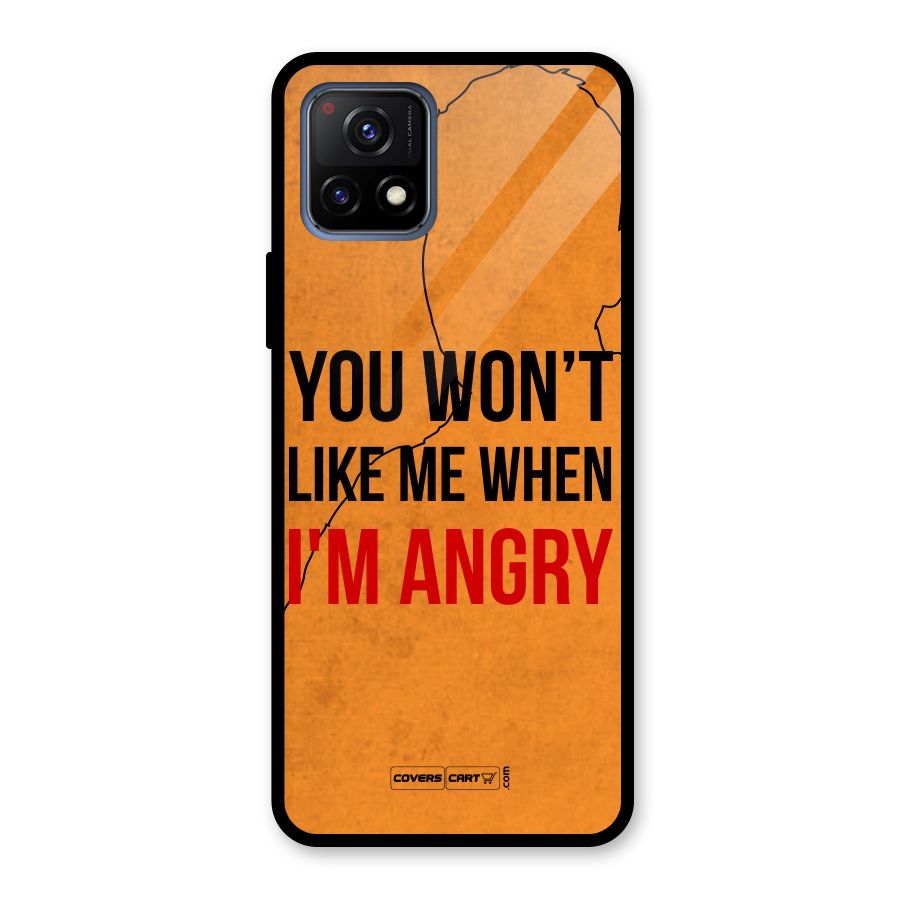 When I M Angry Glass Back Case for Vivo Y72 5G