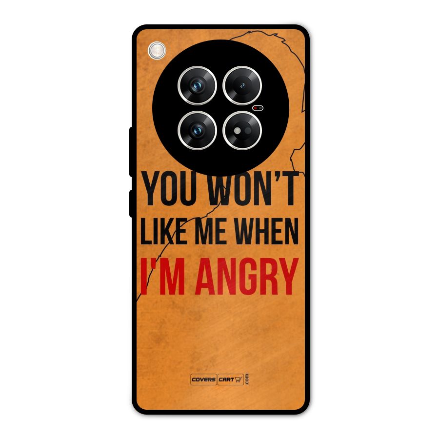 When I M Angry Metal Back Case for Infinix Zero 40 5G