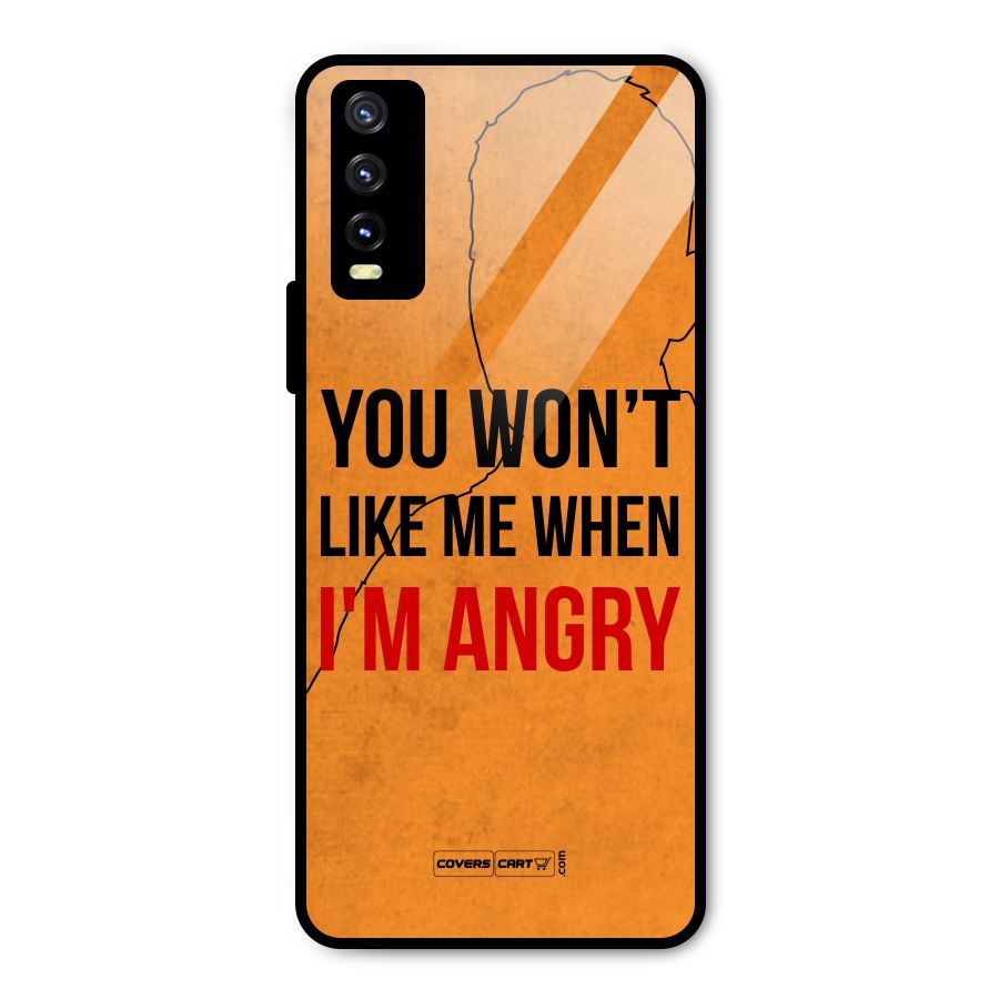 When I M Angry Metal Back Case for Vivo Y20g