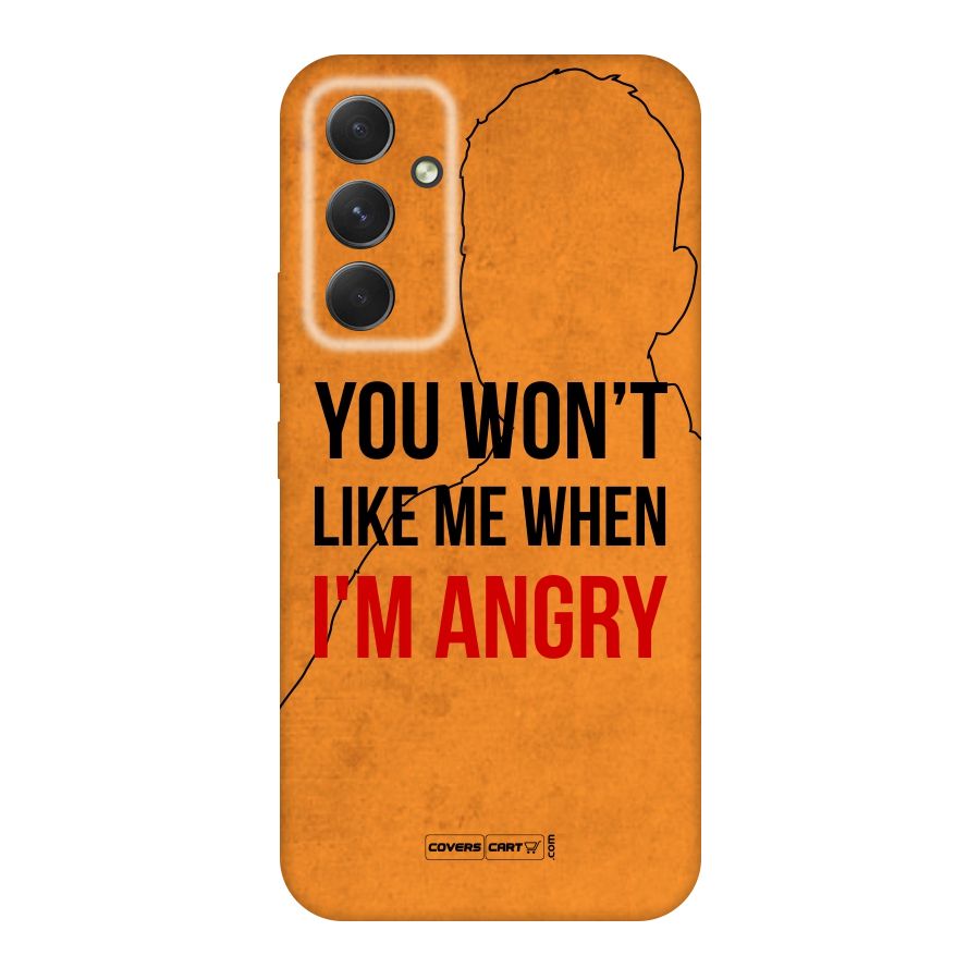 When I M Angry Original Polycarbonate Back Case for Galaxy A54