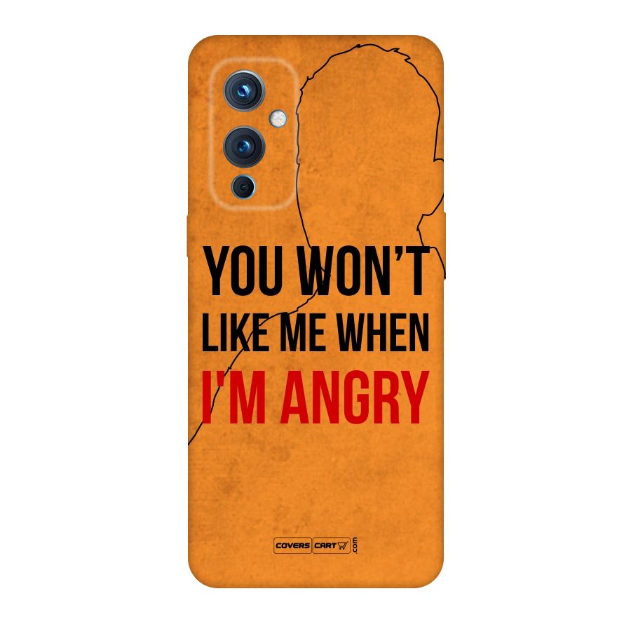 When I M Angry Original Polycarbonate Back Case for OnePlus 9