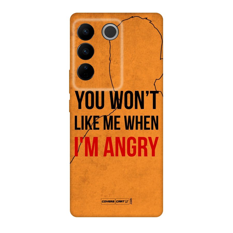 When I M Angry Original Polycarbonate Back Case for Vivo V27
