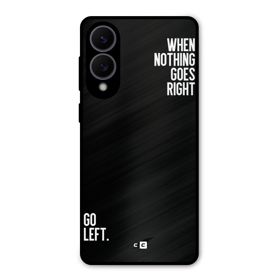 When Nothing Goes Right Metal Back Case for Galaxy S25 Edge