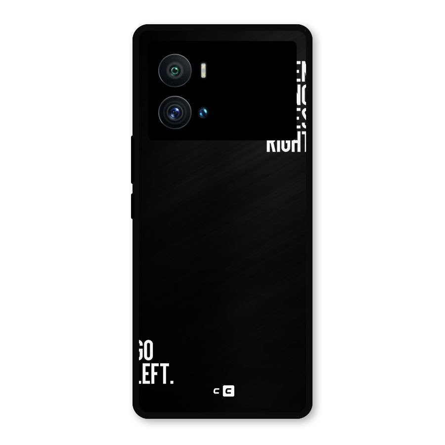 When Nothing Goes Right Metal Back Case for iQOO 9 Pro