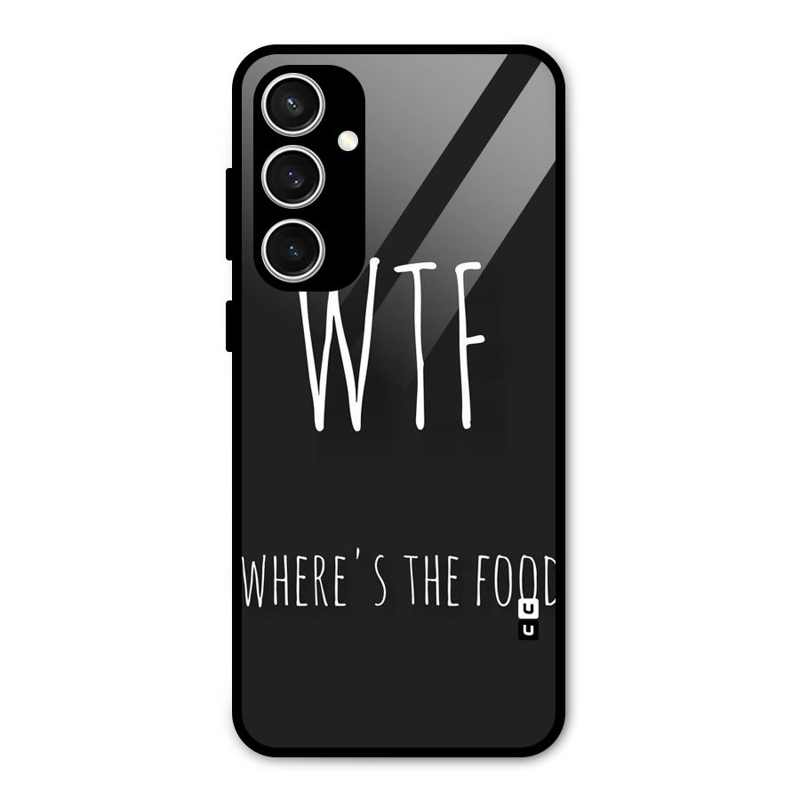 Where The Food Glass Back Case for Galaxy S23 FE