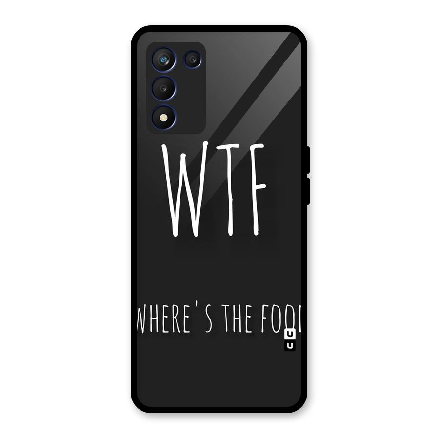 Where The Food Glass Back Case for Realme 9 5G Speed