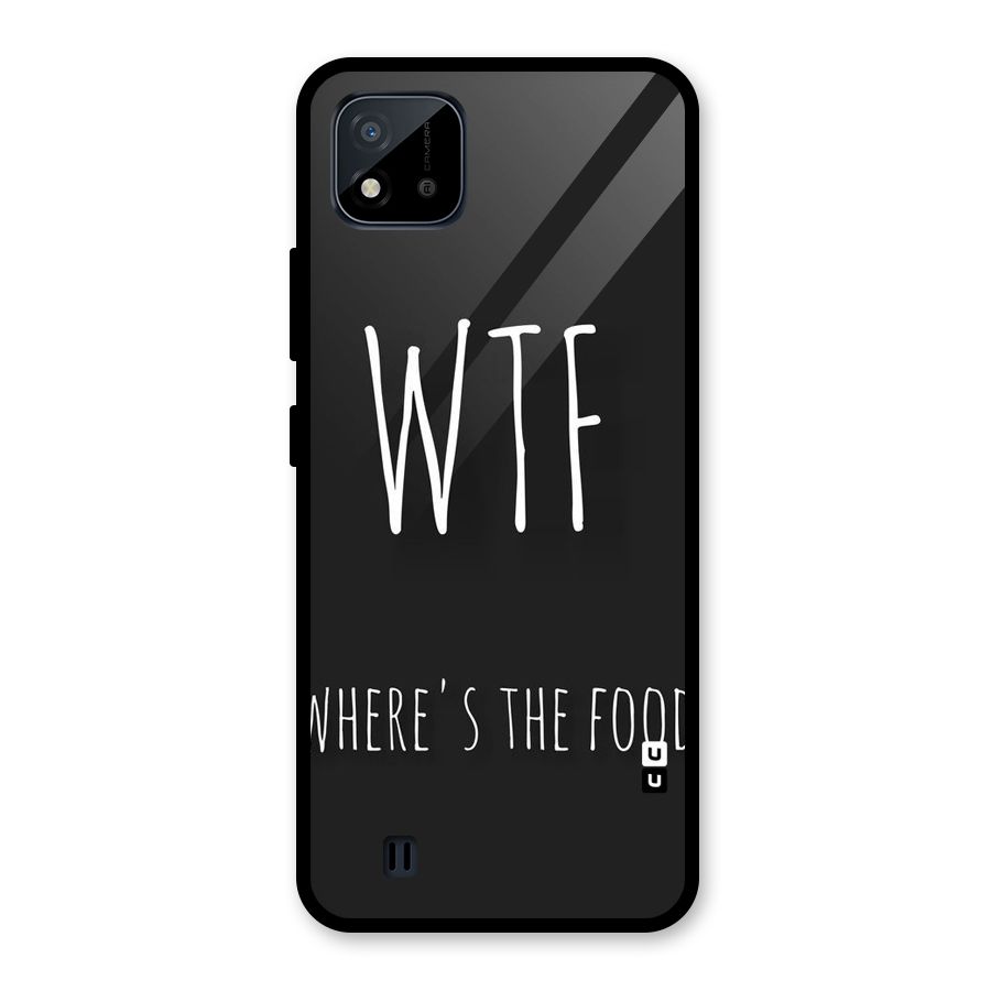 Where The Food Glass Back Case for Realme C11 2021