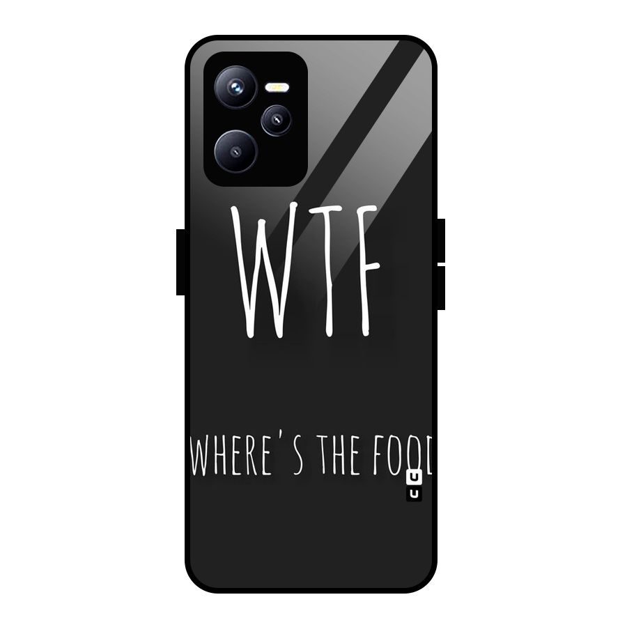 Where The Food Glass Back Case for Realme C35