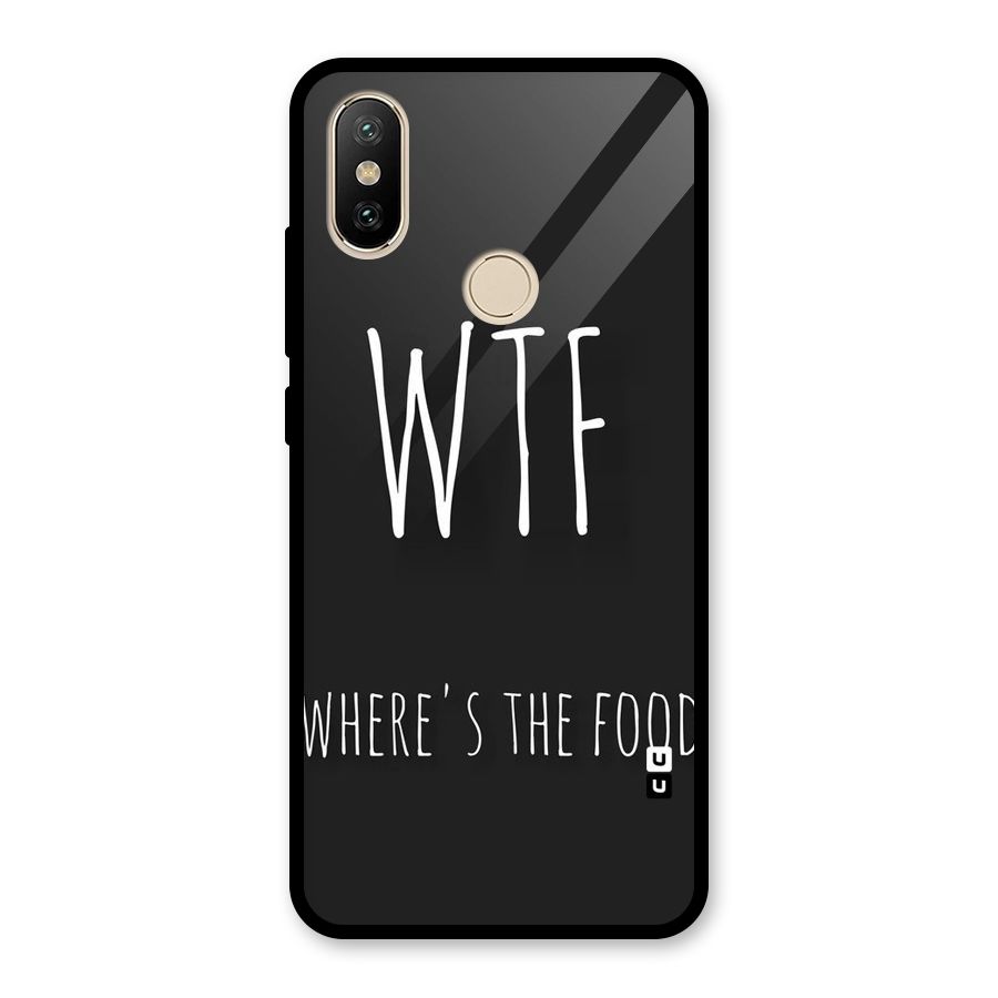 Where The Food Glass Back Case for Redmi A2