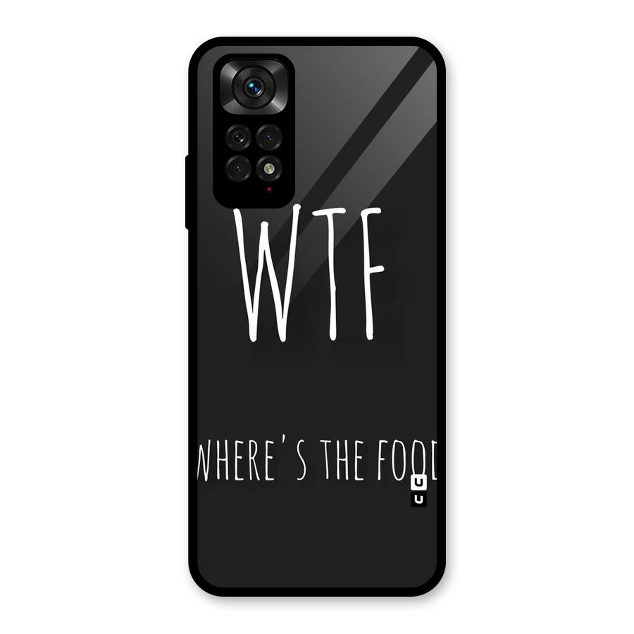 Where The Food Glass Back Case for Redmi Note 11S