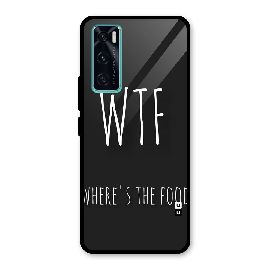 Where The Food Glass Back Case for Vivo V20 SE