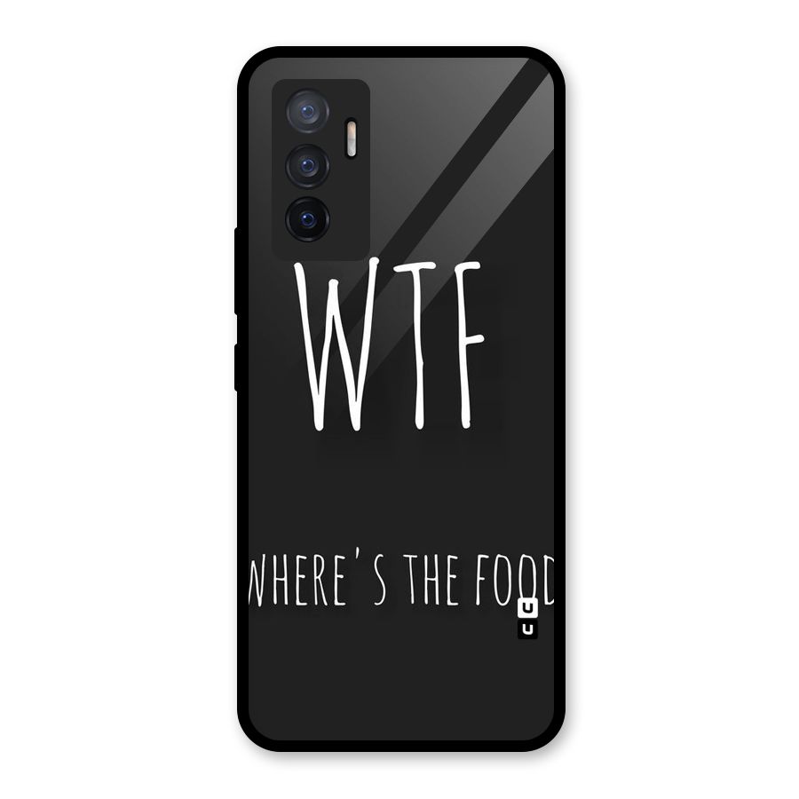 Where The Food Glass Back Case for Vivo V23e