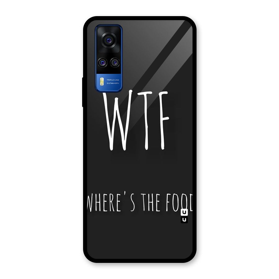 Where The Food Glass Back Case for Vivo Y31