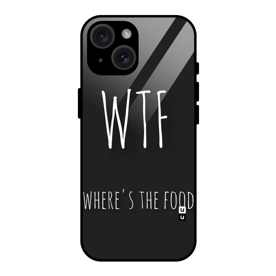Where The Food Glass Back Case for iPhone 15