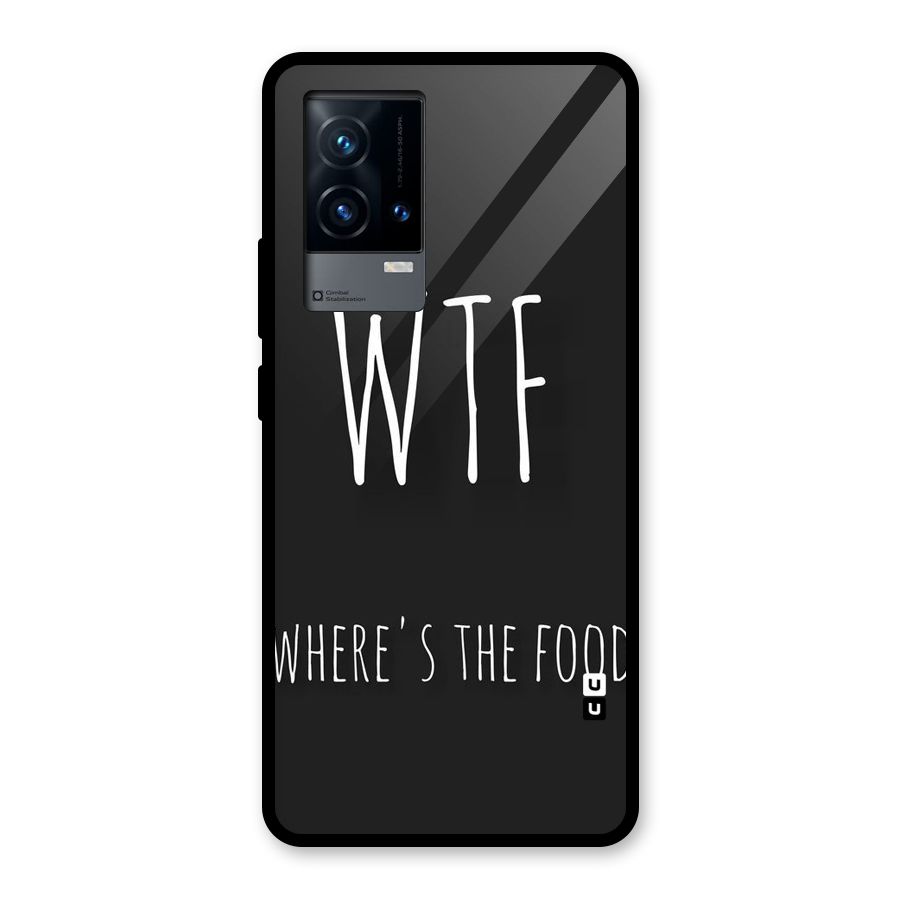 Where The Food Glass Back Case for iQOO 9 5G