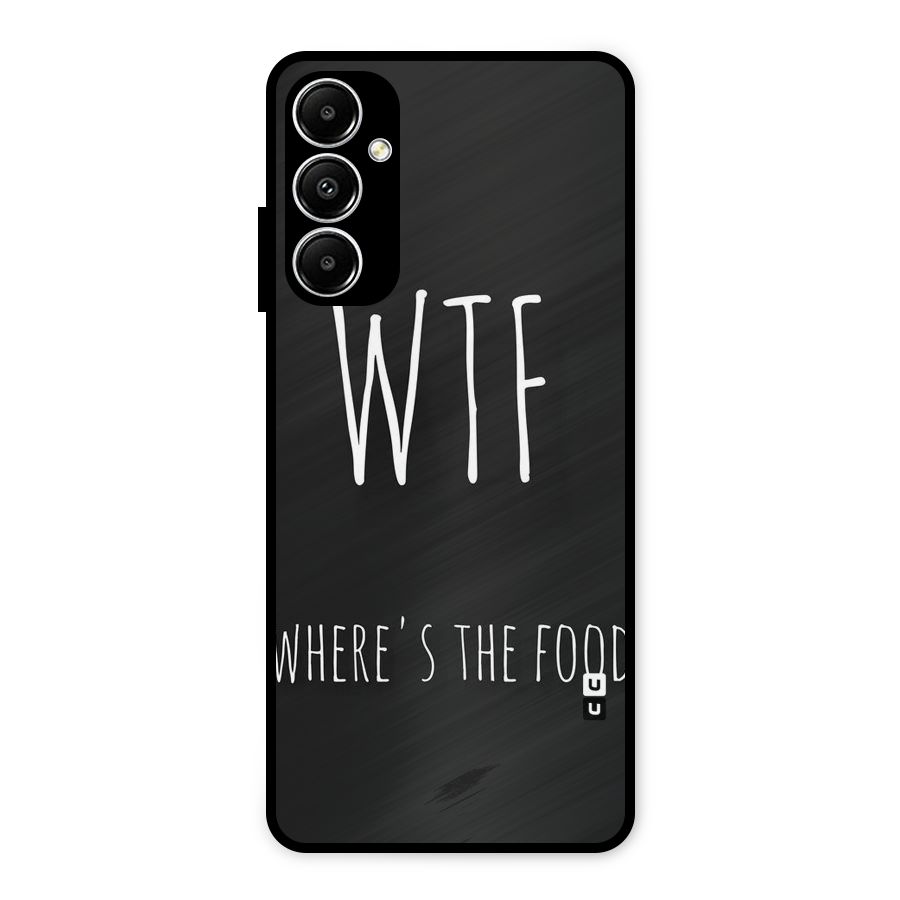 Where The Food Metal Back Case for Galaxy A05s