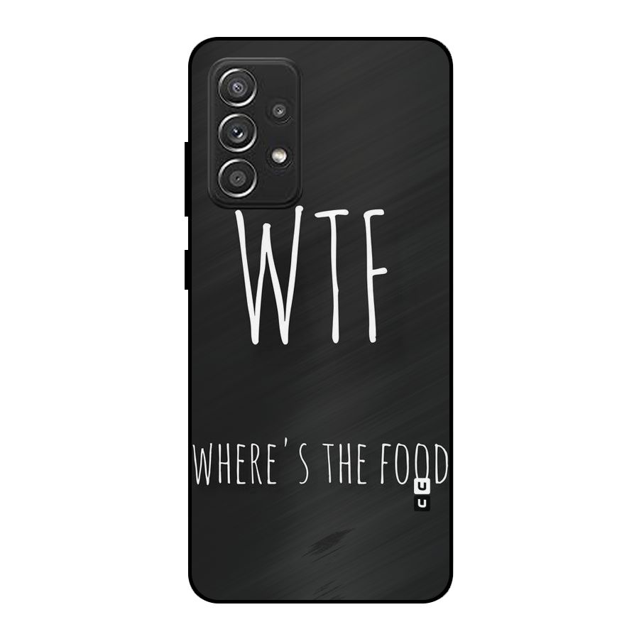 Where The Food Metal Back Case for Galaxy A52s 5G