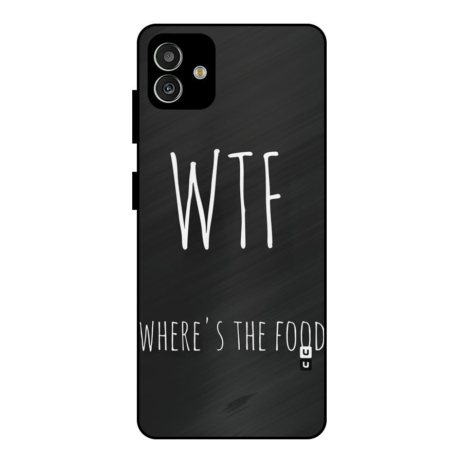 Where The Food Metal Back Case for Galaxy M13 5G