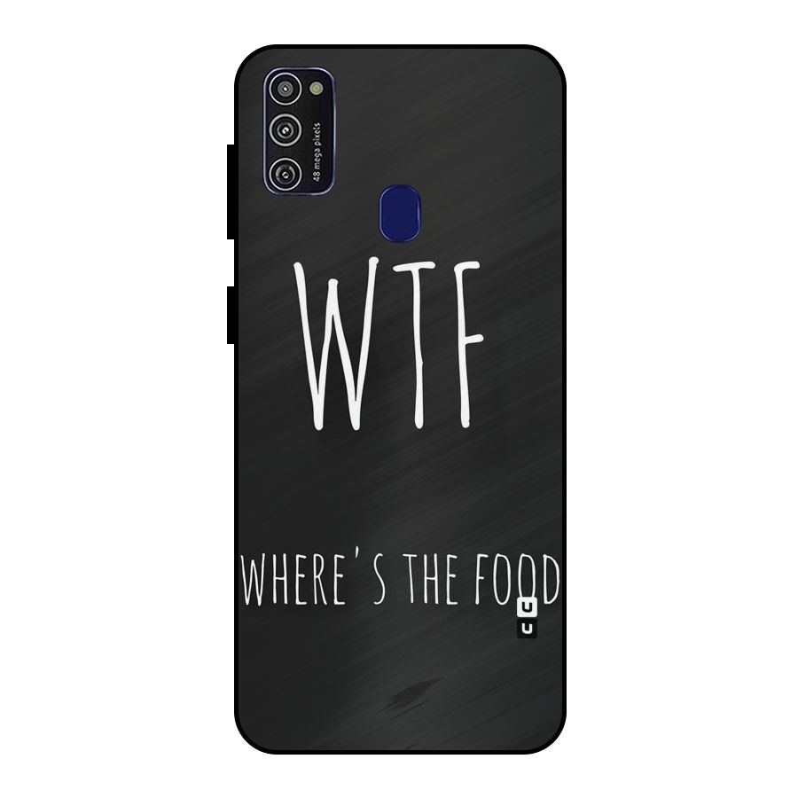 Where The Food Metal Back Case for Galaxy M21