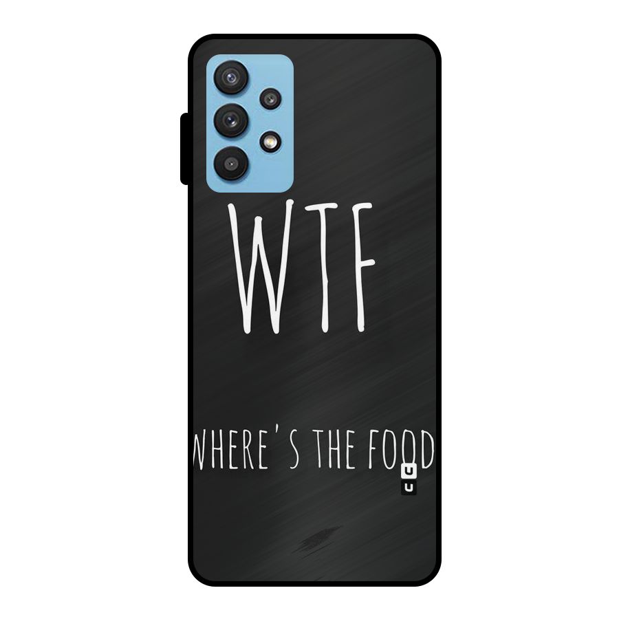 Where The Food Metal Back Case for Galaxy M32 5G