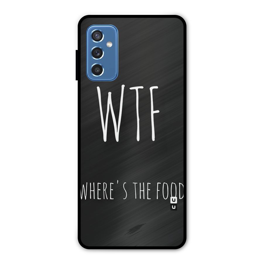 Where The Food Metal Back Case for Galaxy M52 5G