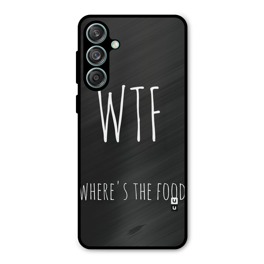 Where The Food Metal Back Case for Galaxy M55 5G