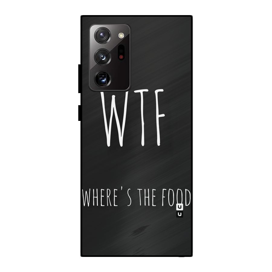 Where The Food Metal Back Case for Galaxy Note 20 Ultra