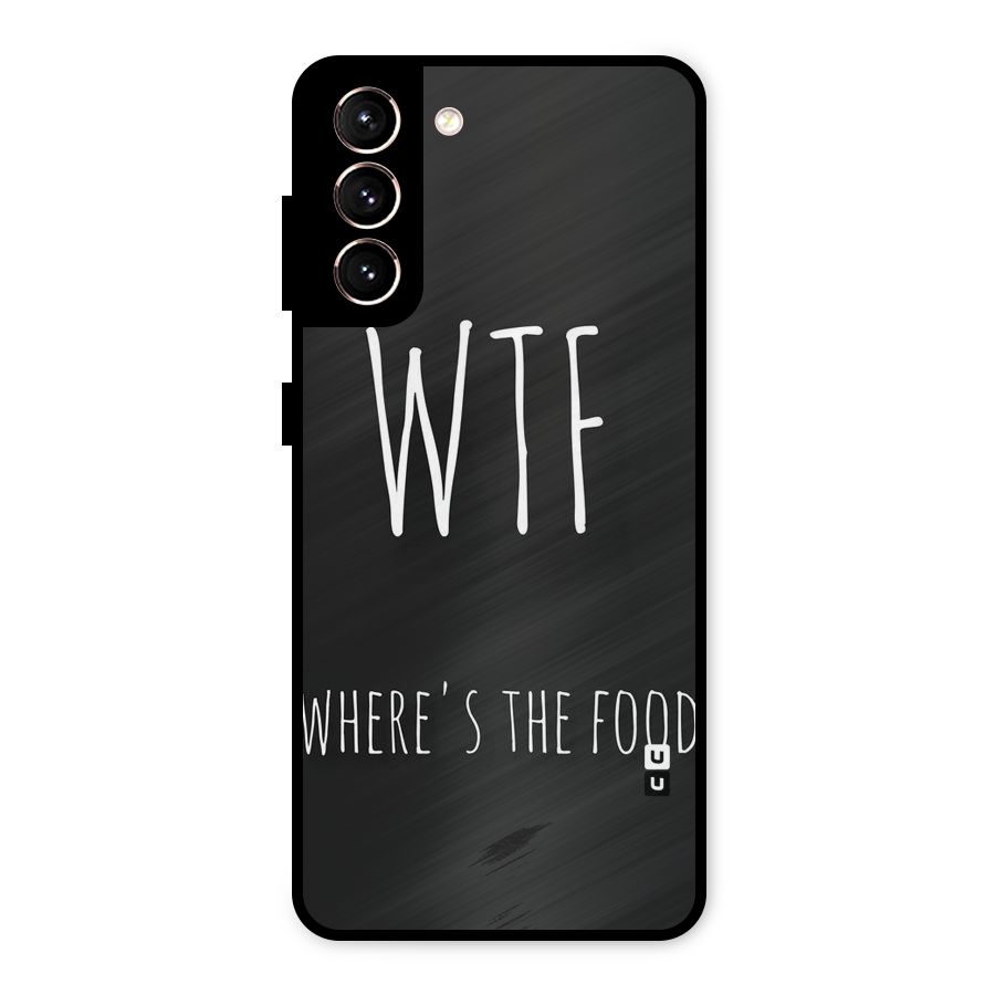 Where The Food Metal Back Case for Galaxy S21 5G