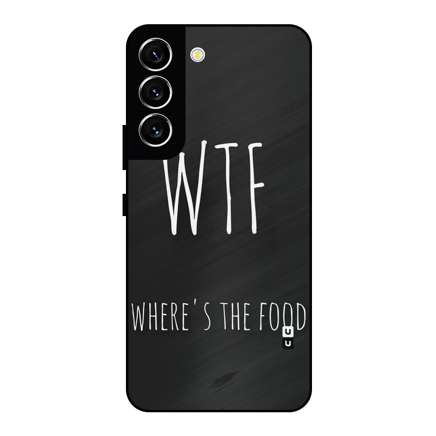 Where The Food Metal Back Case for Galaxy S22 5G