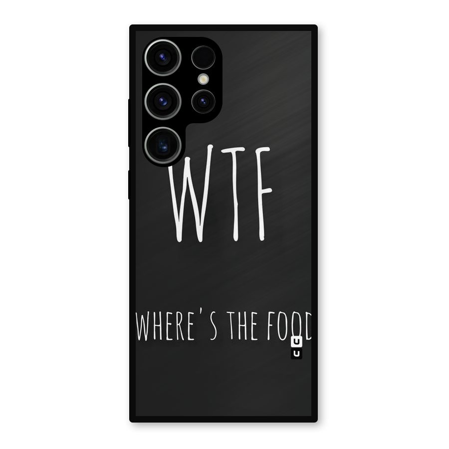 Where The Food Metal Back Case for Galaxy S23 Ultra